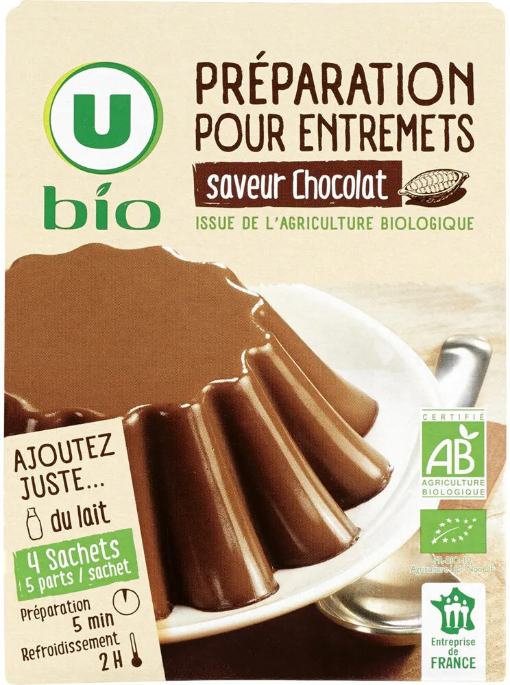 Préparation pour entremets chocolat