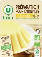 Préparation pour entremets vanille