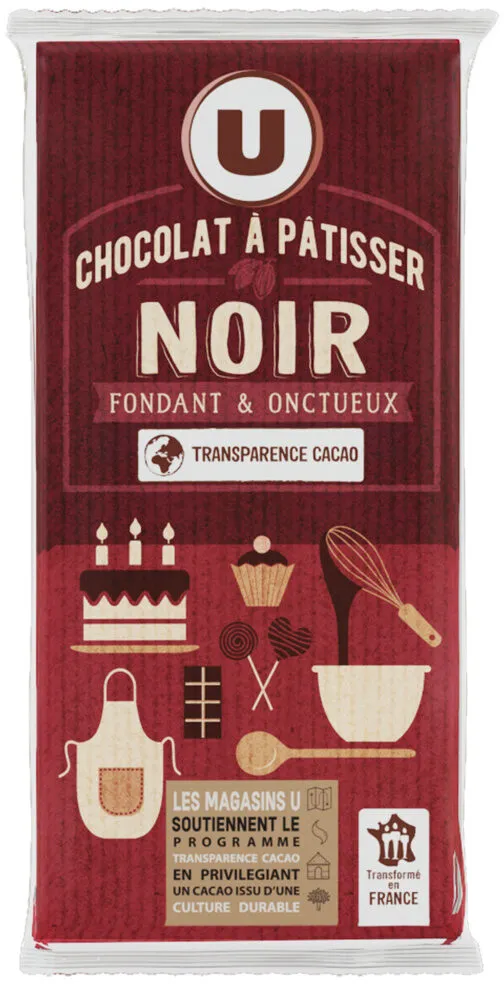Chocolat à patisser noir