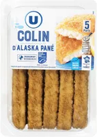 Pané de colin d'Alaska x5 - 450g