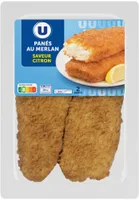 Panés au merlan saveur citron, 2x100g soit 200g