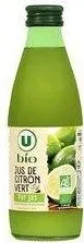 Jus de citron vert , 25cl