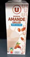 Boisson amande grillée sans sucre