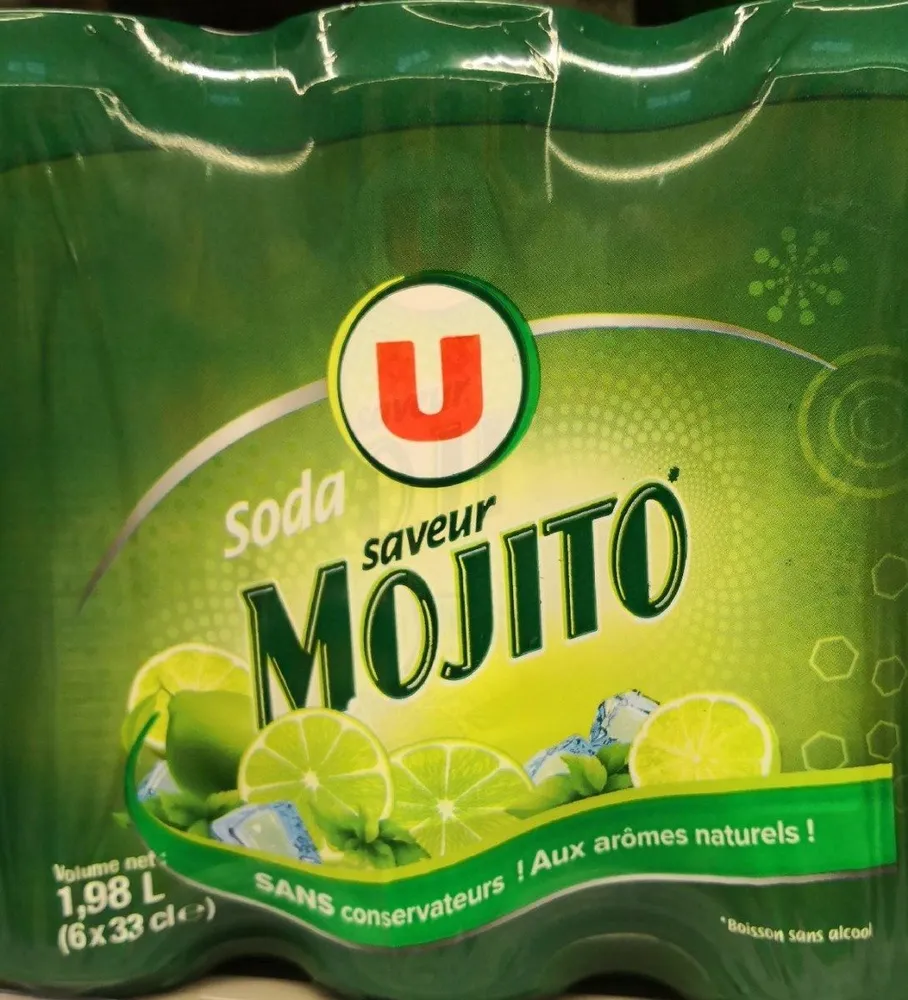 Soda saveur mojito