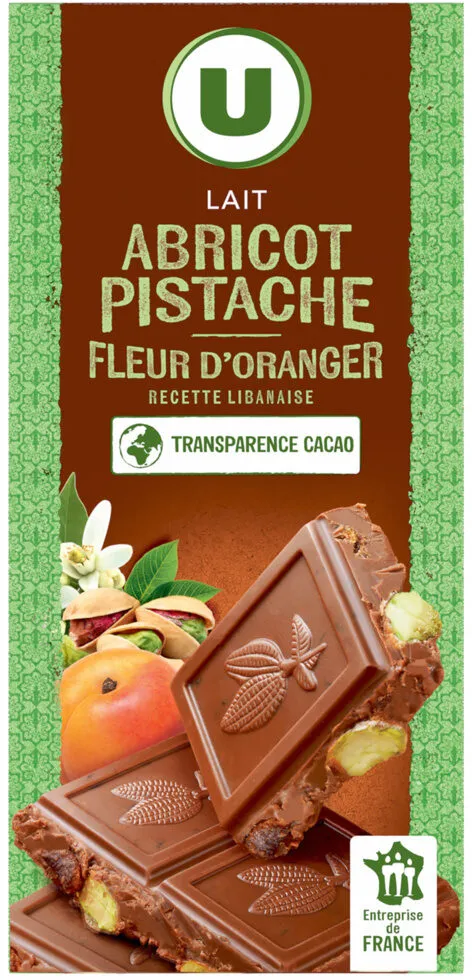 Bloc libanaise pistache abricot