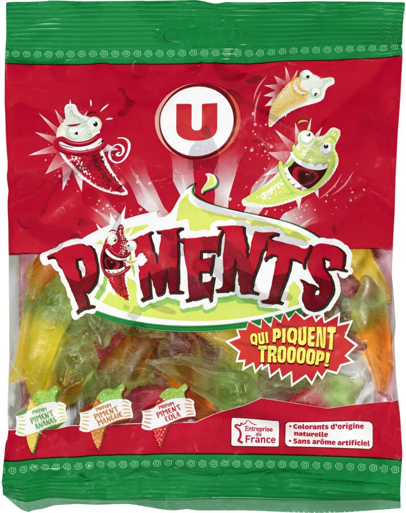 Bonbons gélifiés piments