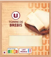 Tomme de brebis au lait pasteurisé 34%mg, 180g