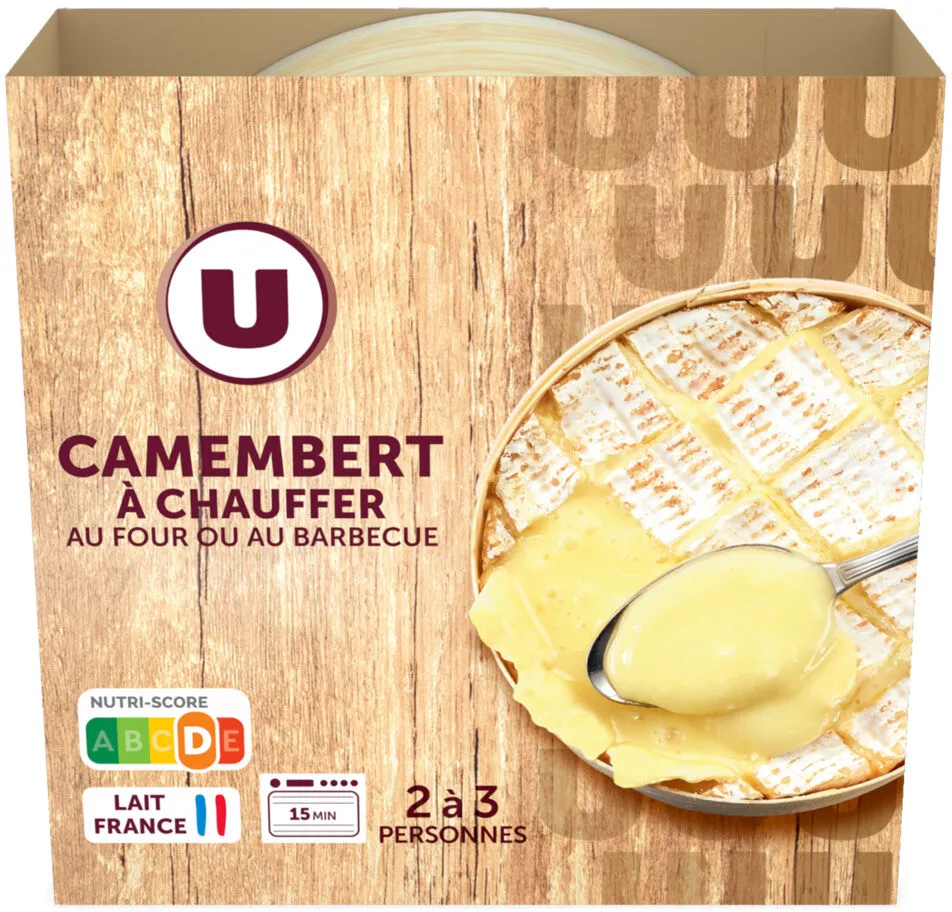 Camembert à chauffer pasteurisé 23% de MG, 250g