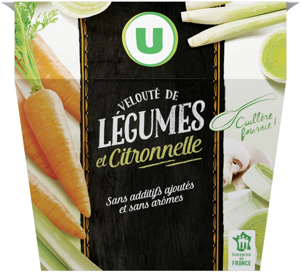 Velouté de légumes citronnelle