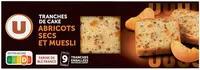 Tranches de cakes abricots & muesli 270g