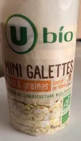 Mini galettes Maïs & graines