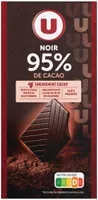 Chocolat noir côte d'Ivoire 95% cacao 80g