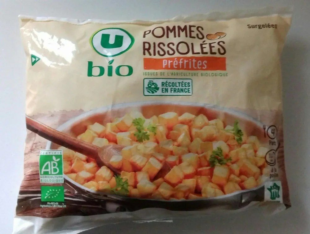 Pommes de terre rissolées sachet 600g