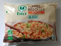 Pommes de terre rissolées sachet 600g