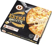 Pizza pâte épaisse raclette