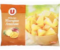 Mélange de mangue et d'ananas surgelés 600g