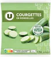 Courgettes précuites rondelles 1kg