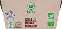 Cheese burger pur boeuf et emmental