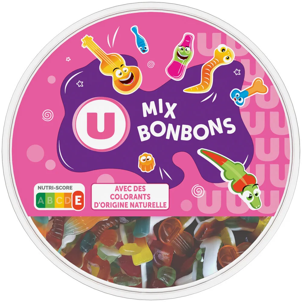 Assortimentde bonbons gélifiés 600g