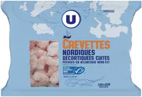 Crevettes Nordiques décortiquées cuites