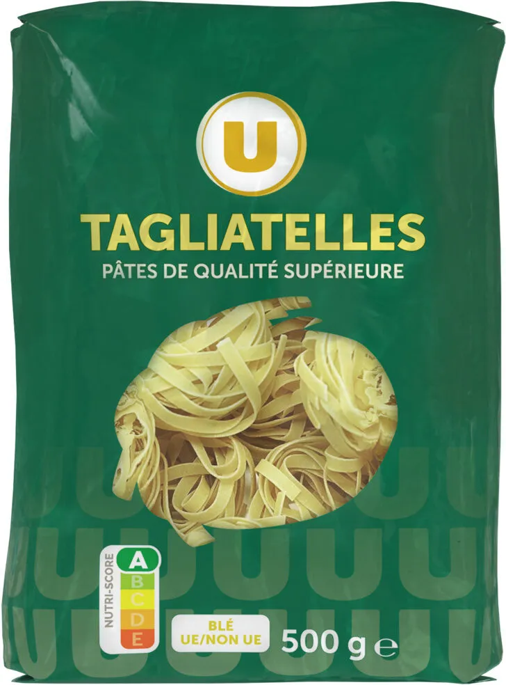 Pâtes Tagliatelles Nids qualité supérieure sachet de 500g