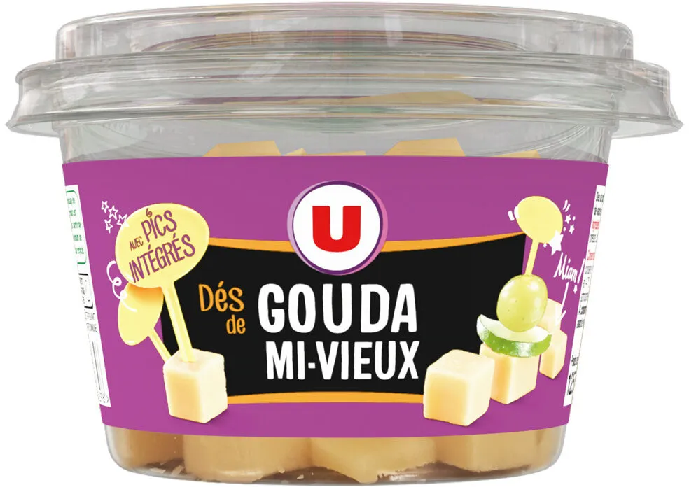 Des de gouda vieux pasteurisé 4%MG
