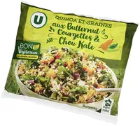 Quinoa et graines aux butternut, courgettes et chou kale surgelé 600g