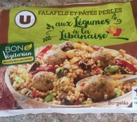 Falafels et pâtes perles aux légumes à la libanaise surgelés 600g