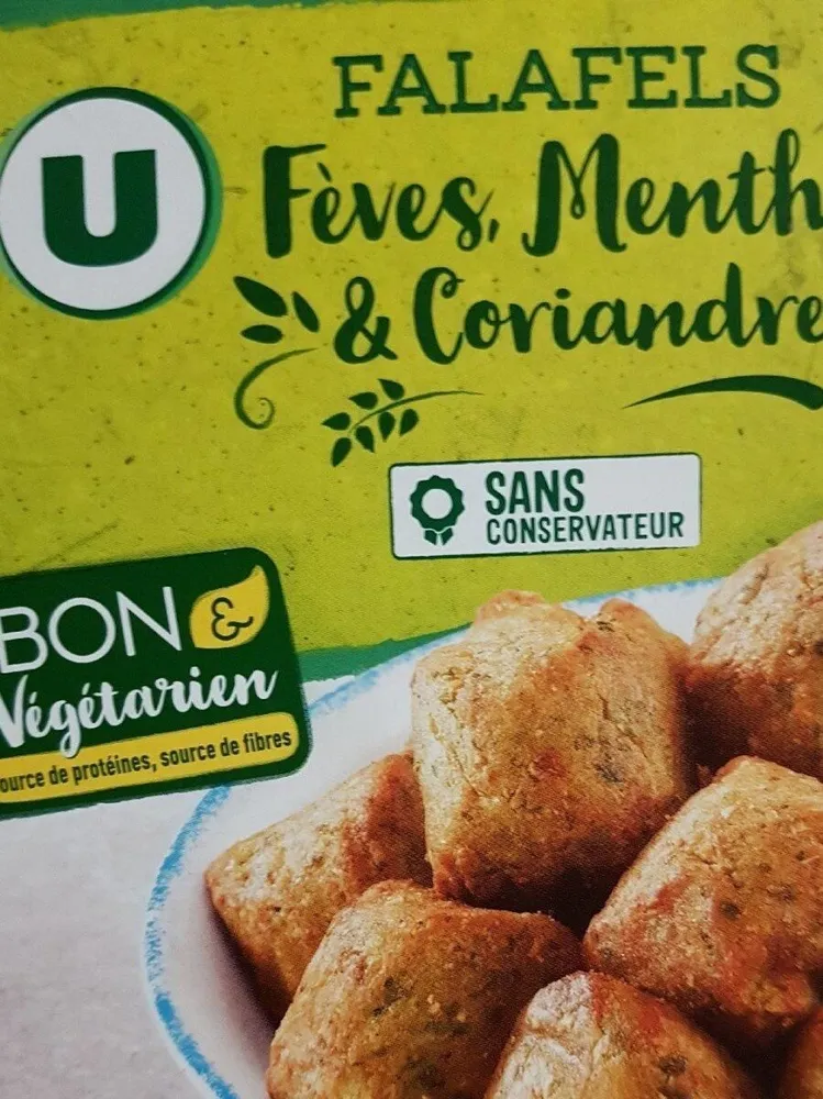 Falafels fèves menthe et coriandre 400g