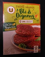 Pavé végétal blé oignons 4x100g