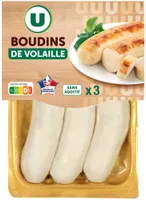 Boudin blanc de volaille - x3, 300g