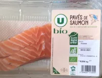 Pavé de saumon atlantique avec pea