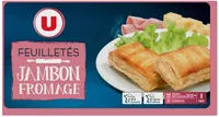 Feuilleté jambon fromage 8x65g - 520g