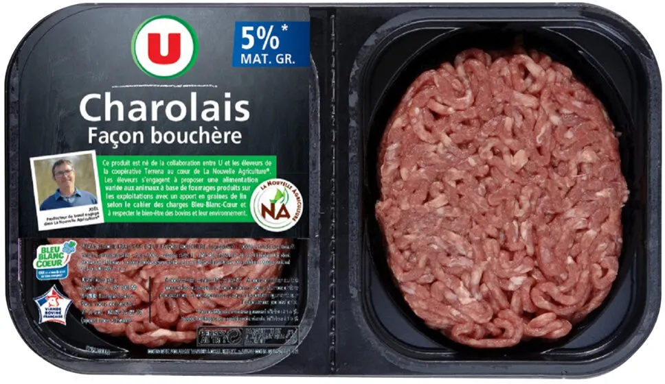 Steak haché, 5% Matières Grasses