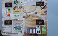 Crème dessert vanille - 4x95g
