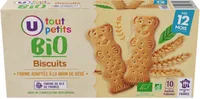 Biscuits bébé croissance nature, dès 12 mois - 150g