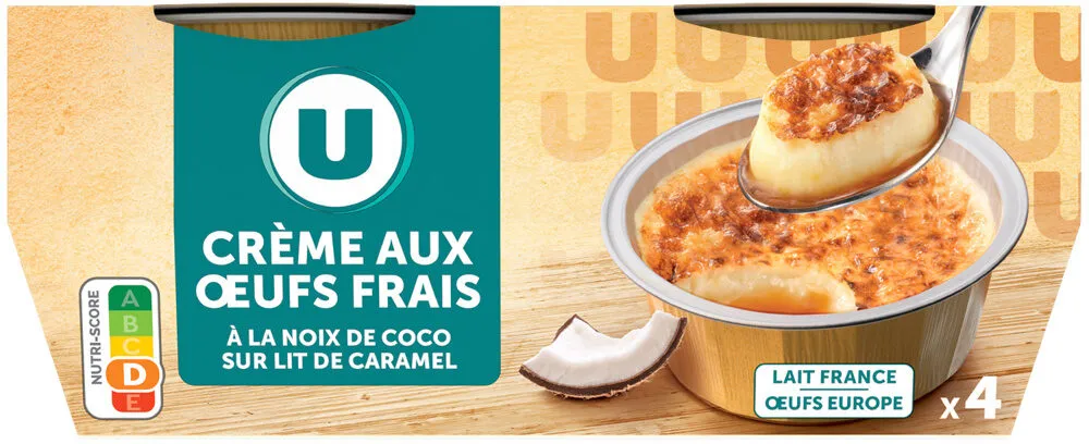 Creme aux oeufs frais