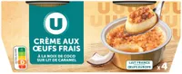 Creme aux oeufs frais