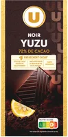 Chocolat noir yuzu Tablette de 100g