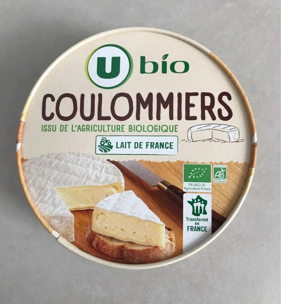Coulommiers au lait pasteurisé 23% de MG
