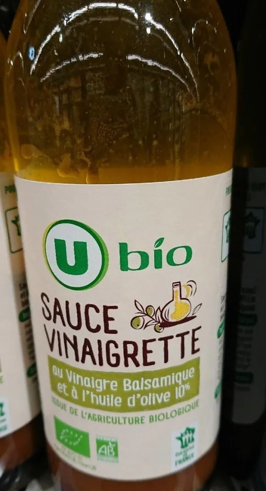Sauce vinaigrette au vinaigrette balsamique et huile d'olive 10% bouteille 360ml