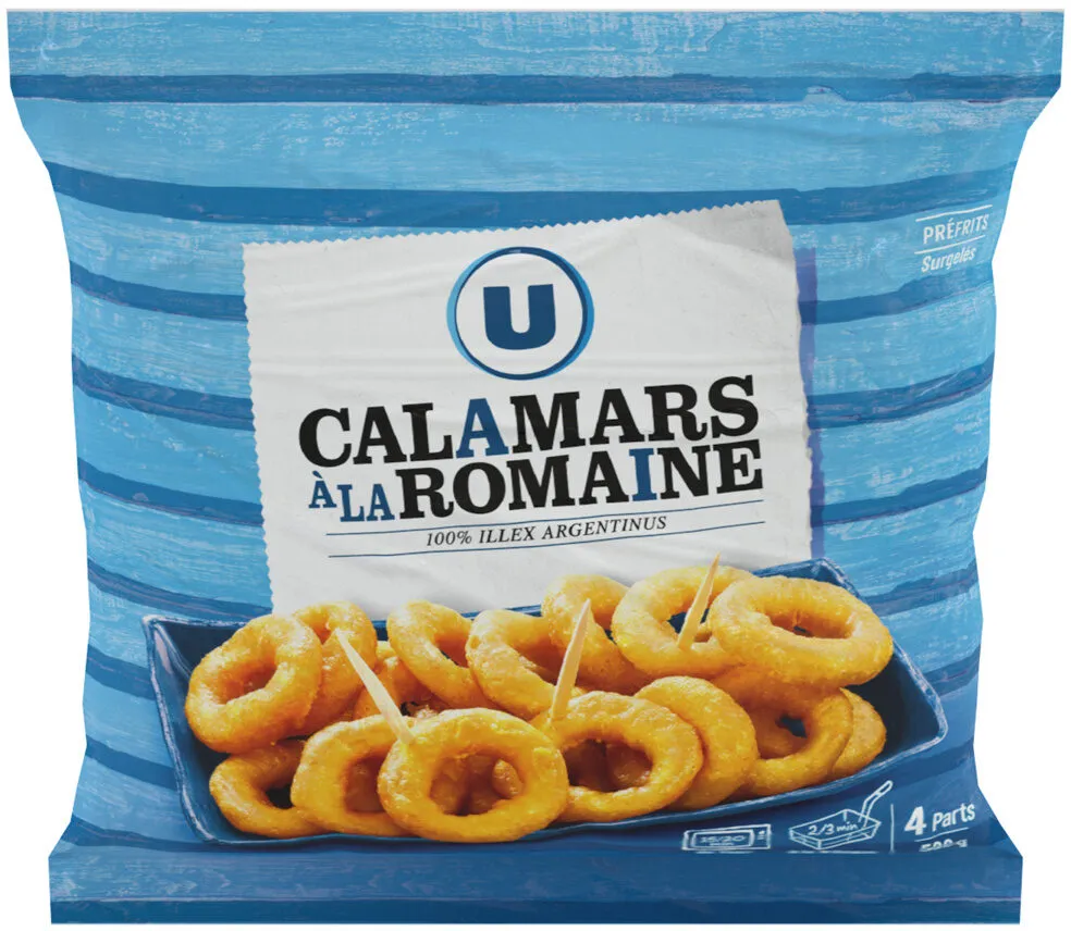 Calamars à la romaine sachet 500g