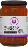 Sauce tomate ricotta et noix
