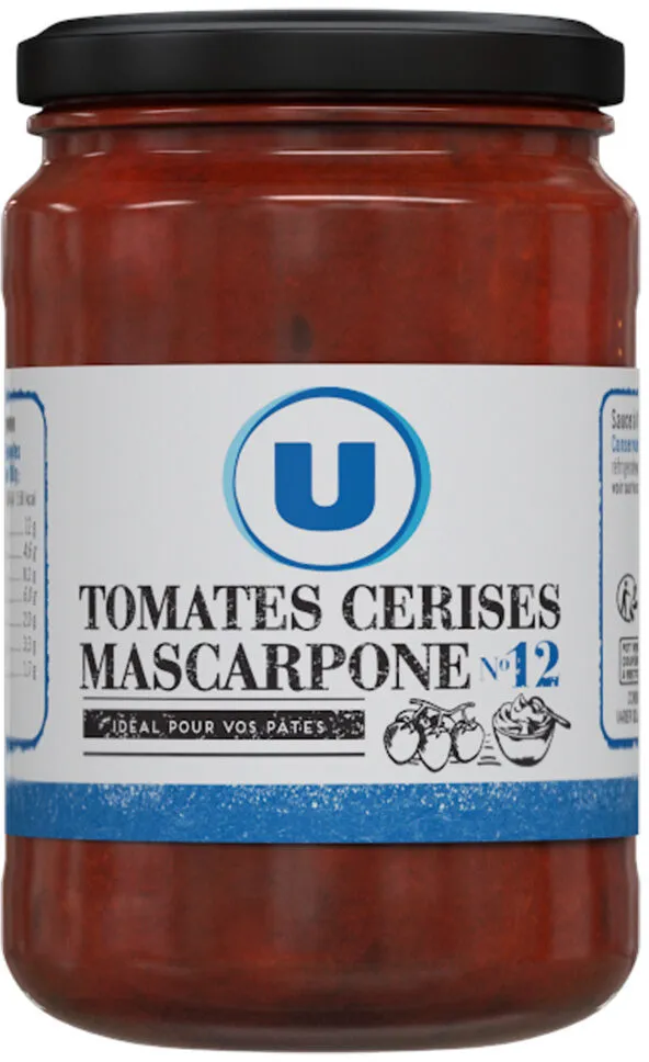 Sauce tomate cerise et mascarpone