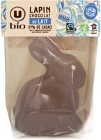 Lapin chocolat lait 37% cacao Max Havelaar - 70g