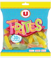 Gélifiés frites 30% de sucre en moins