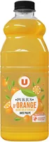 Pur jus d'orange avec pulpe flash pasteurisé, réfrigéré 1,5l