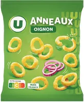 Biscuits apéritifs Soufflés à base de maïs goût oignon 60g