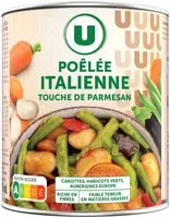Légumes cuisinés Pôélée italienne - Boîte 580g