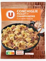 Conchiglie Poulet et champignons